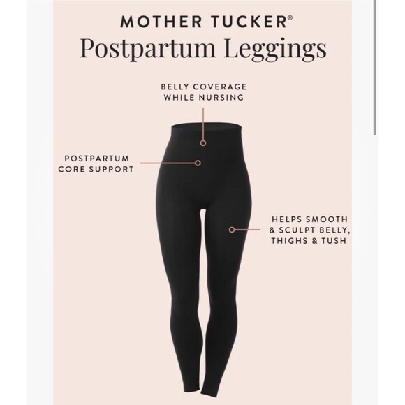 Belly Bandit Mother Tucker Postpartum 7/8 Leggings Compression Black Small - Picture 8 of 8